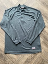 Musto Performance Large Long Sleeve Top Grey T-shirt Base Layer Thermal