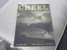 vintage Creel ,fishing  magazine,October 1963
