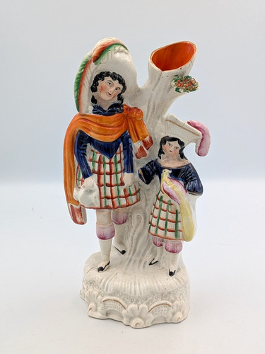 Victorian staffordshire figure - staffordshire,