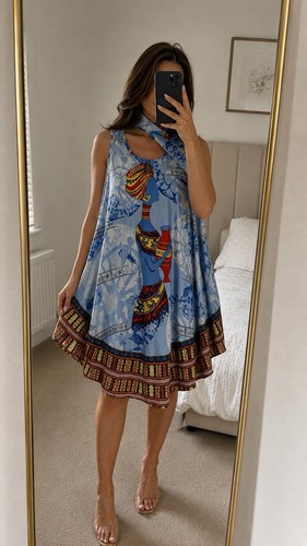 Plus free size summer dress - size,