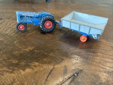 LESNEY Matchbox King Size K11 Fordson Tractor & Whitlock Trailer #661