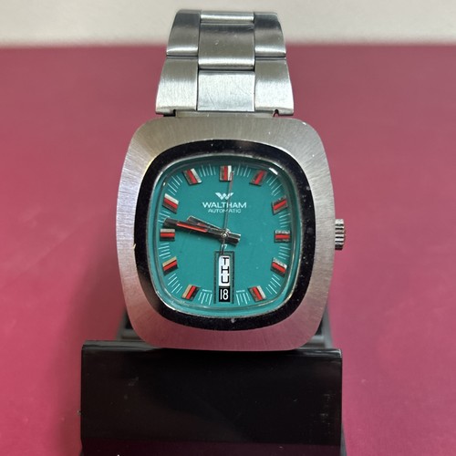 Vintage waltham 909 auto day - vintage,