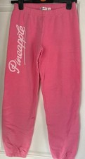 Pink Pineapple Joggers size 6-8 with a 34-inch leg girls age 11-12 years 