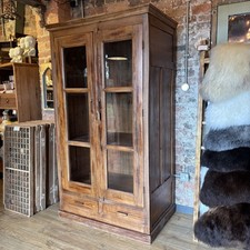 Large Rustic Wooden Cupboard -
