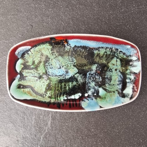 Poole pottery delphis pin - poole,