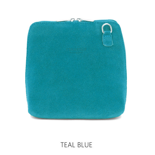 Ladies real suede leather bag - suede,