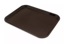 4 Pack Of Black Cafe Fast Food Service Tray 34.8 x 26.9 cm - 13.5 in X 10.5 in