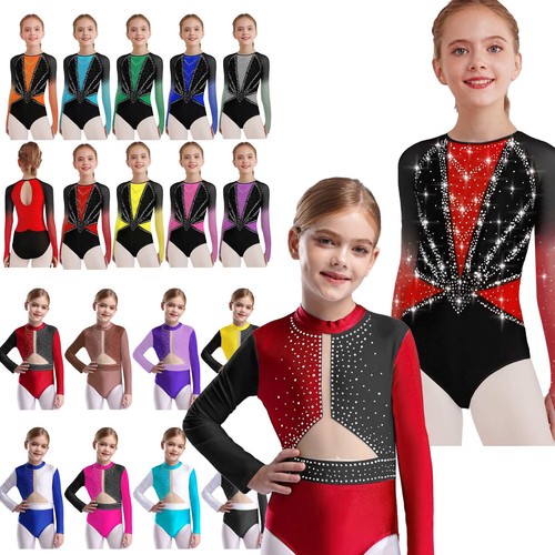 Girls gymnastics leotard - girls,