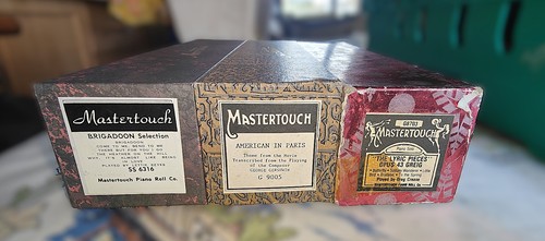 Mastertouch pianola rolls - mastertouch,