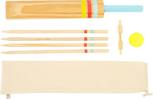 Wooden cricket set with size - set,
