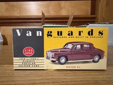 LLEDO VANGUARD 1:43 VA19000 ROVER P4 IN MAROON MINT BOXED