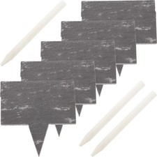  5 Pcs Mini Chalk Board Signs for Food Labels Cheese Markers Cards