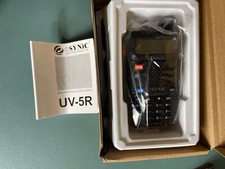 eSynic UV-5R Walkie Talkie Dual Band VHF/UHF. LED Display 128 Memory Channel