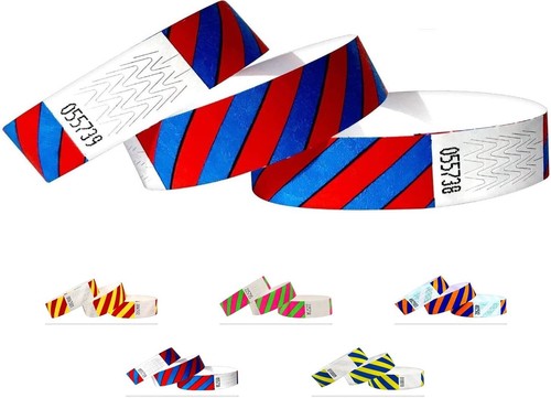 Tyvek paper wristbands for - paper,
