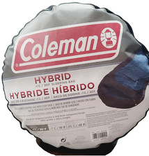 New - Coleman Hybrid Sleeping Bag 30 Degree Sleeping Bag with Stuff Sack