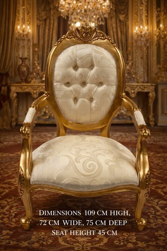 Ornate gold leaf wedding home - ornate,