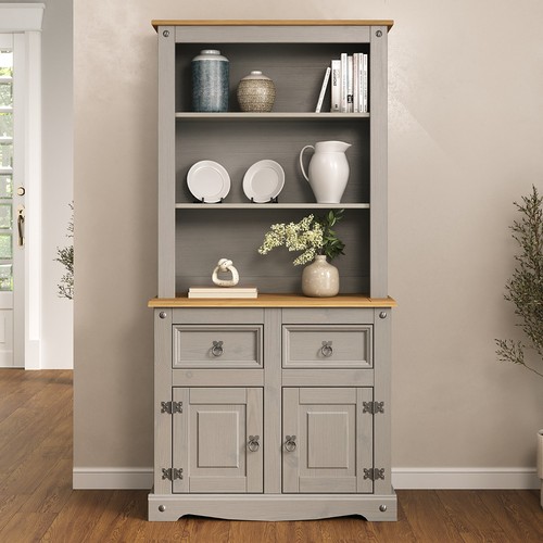Corona sideboard with hutch - sideboard,