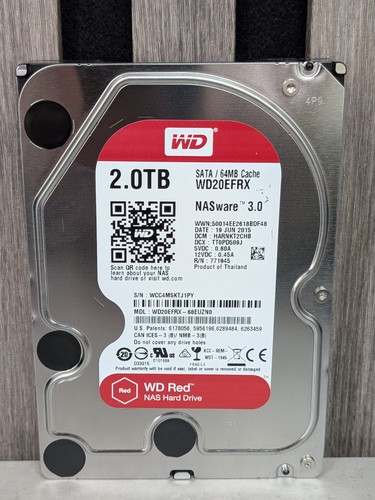 Red 2tb sata - 2tb, 3.5"
