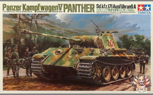 Tamiya german panther - tamiya,