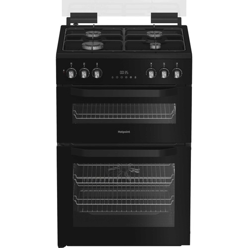 Dual fuel double oven cooker - double,