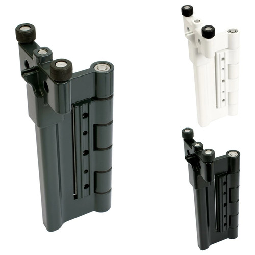 Bifold door hinge top - door, roller