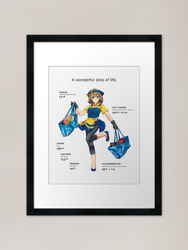 Ikea chan poster - poster, art