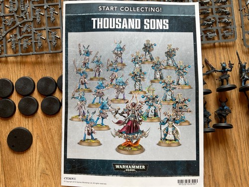 Warhammer 40k thousand sons - warhammer,