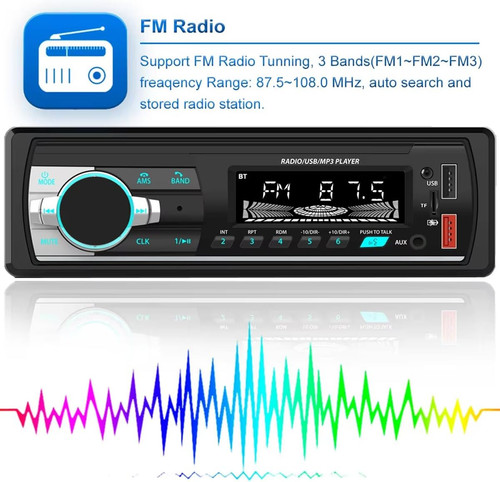 Car stereo bluetooth single - car,