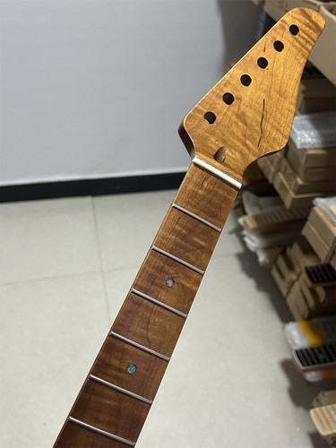 Roasted flame maple frets - roasted,