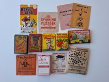Vintage 1950s Playing Cards, Magic Tricks, Happy Families, Owzthat, Donkey - Lot