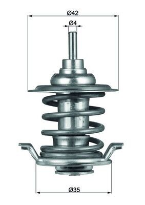 Mahle 83 thermostat - 59,