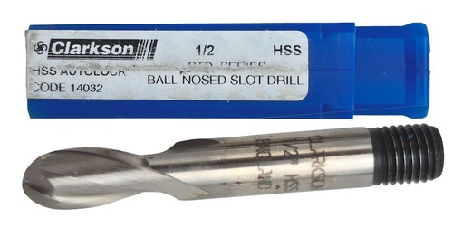 Slot dril ball nose hss - nose,