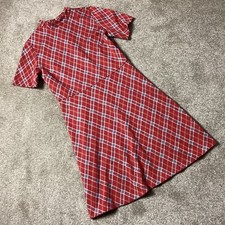 Next Red Tartan Dress Knee