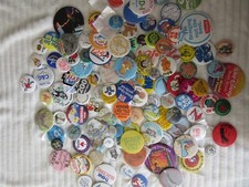 Old badges 650g interesting lot of collectable vintage badges see photos