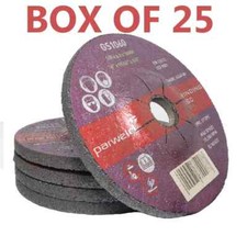 100MM Grinding Discs For Metal Steel Parweld Angle Grinder 4" Discs (Box of 25)
