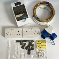 240V Mains Electric Hook Up Installation Kit Campervan Motorhome Conversion Kit2