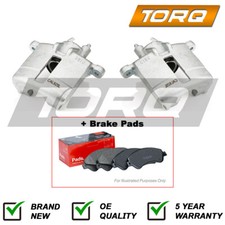 Brake Calipers + Pads Front