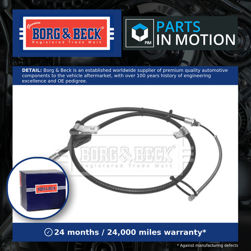 Handbrake cable rear right - handbrake,