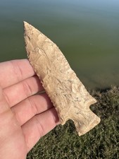 Native American Rare Missouri Etley Arrowhead Point Blade Artifact 
