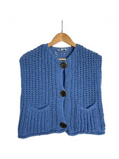 ZARA Cornflower CARDIGAN BLUE
