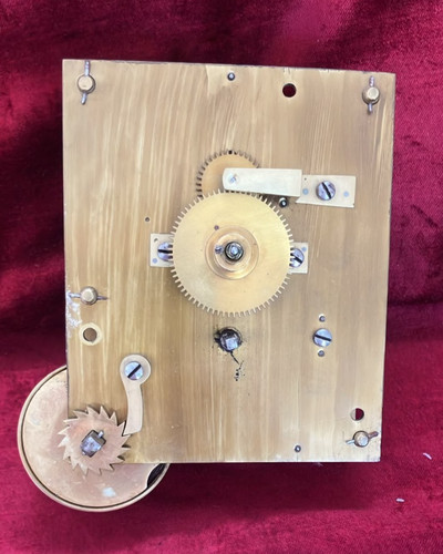 English antique fusee clock - antique,