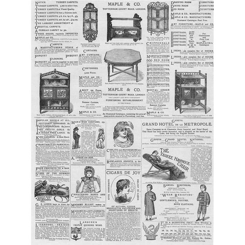 Victorian adverts maple - &, co