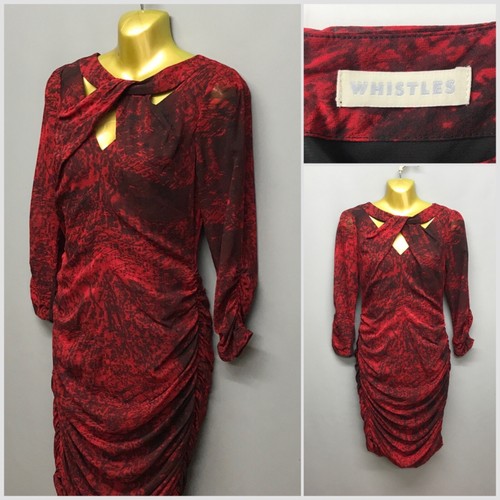 Whistles red silk blend - whistles,