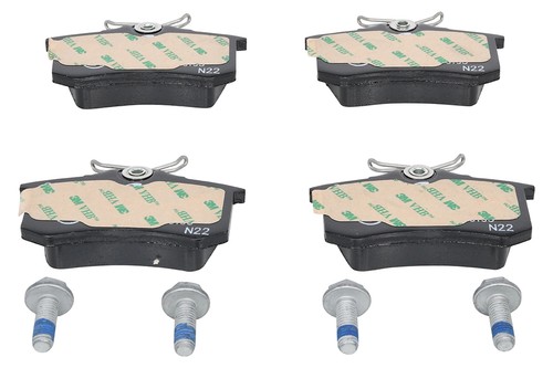 Rear brake pad set disc - set,