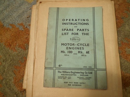 Genuine villiers 10d - mk, &