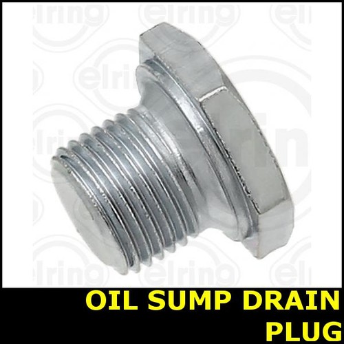 Oil sump drain plug fits - sump,