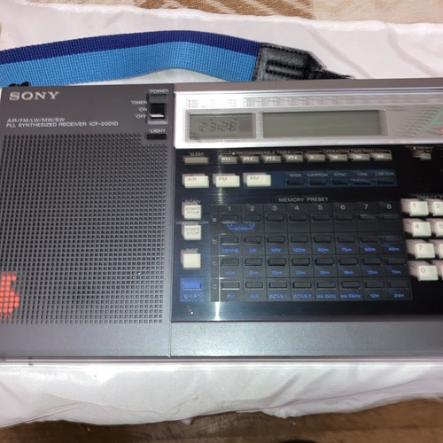 Sony icf 2001d air lw - icf-2001d, fm