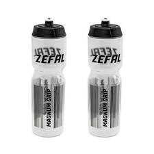 2x Zefal Bicycle Magnum Bottle MTB Road Bike Cycling Clear Water Bottle 975ml