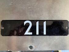 London Underground 1973-Stock Enamel Stock Number Plates (Piccadilly Line)