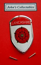 COLLECTABLE LANCASHIRE WALKING / HIKING STICK BADGE  / MOUNT  LOTM NEW IN PACKET